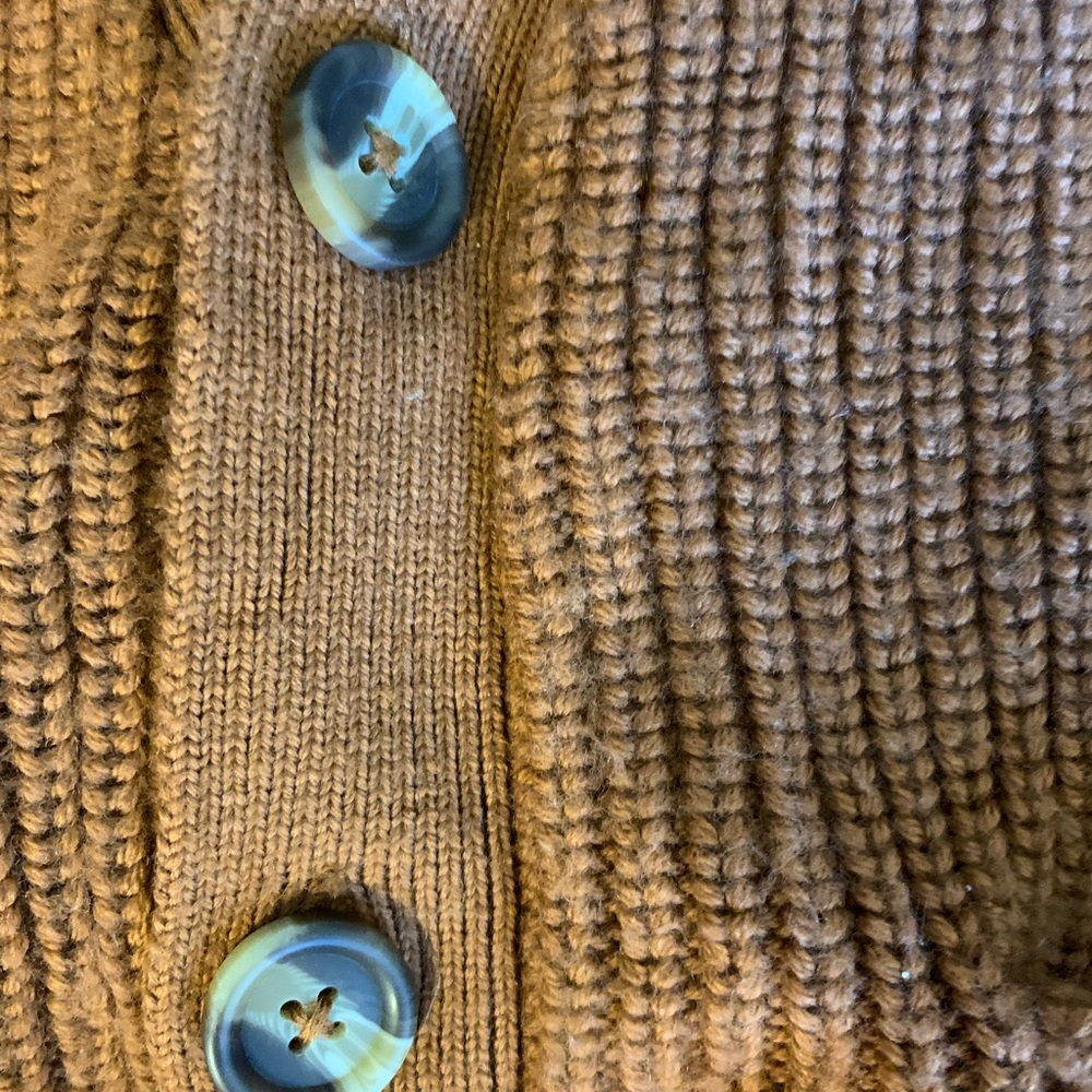 Black Label Women's Cardigan - Rust - Picture 4 of 5